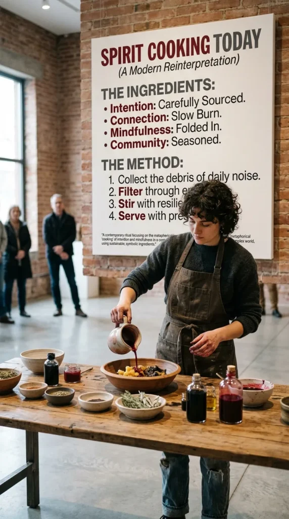 A Reinterpretation Of Spirit Cooking Today