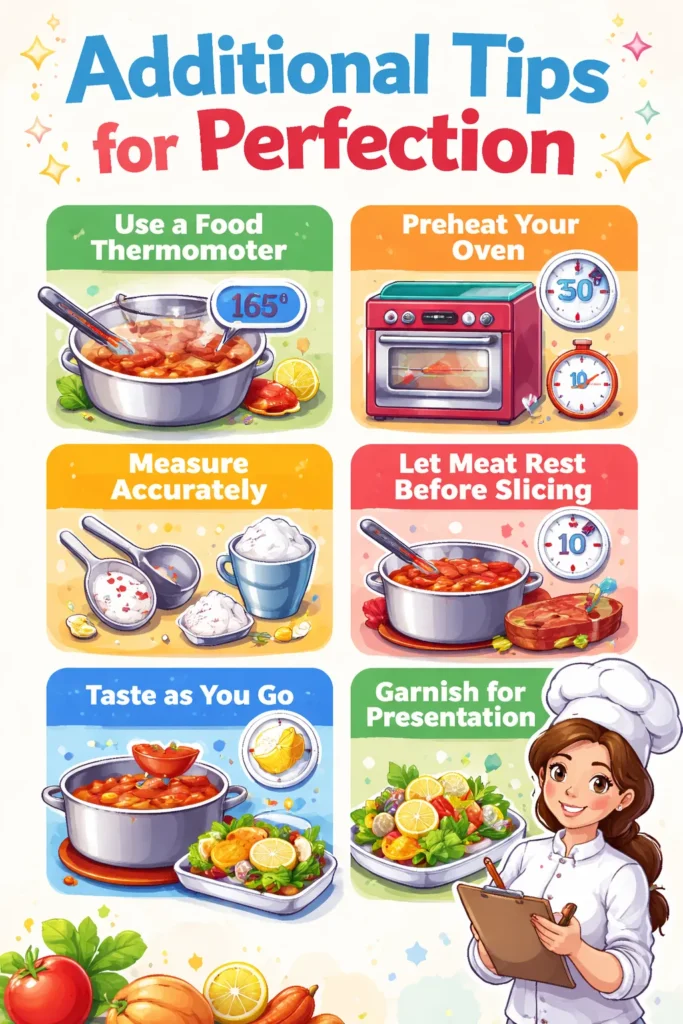 Additional Tips For Perfection