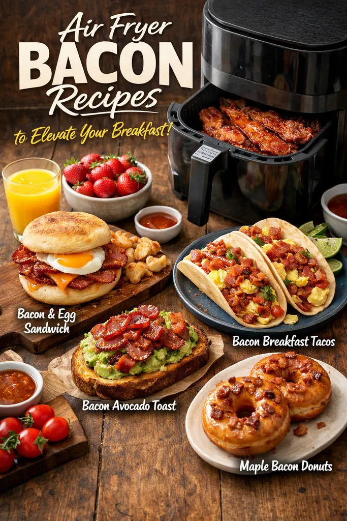 Air Fryer Bacon Recipes To Elevate Your Breakfast