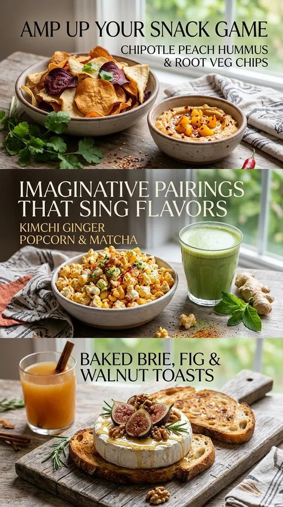 Amp Up Classic Snacking With Imaginative Pairings That Sing Flavors