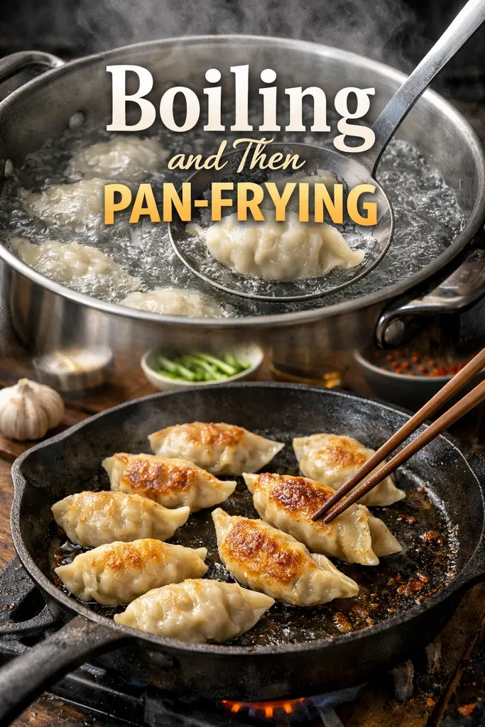 Boiling And Then Pan Frying