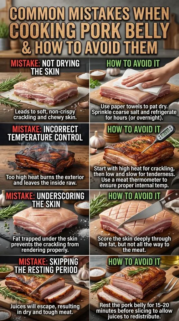 Common Mistakes When Cooking Pork Belly And How To Avoid Them