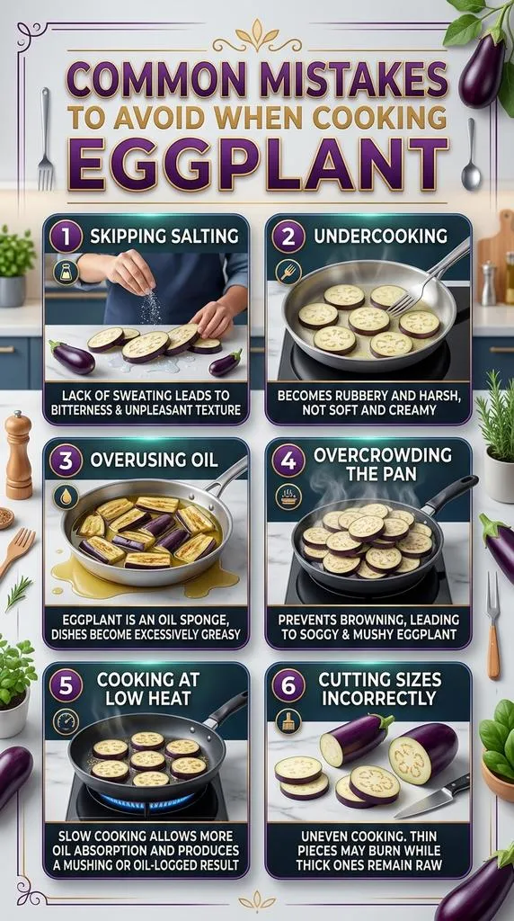 Common Mistakes To Avoid When Cooking Eggplant