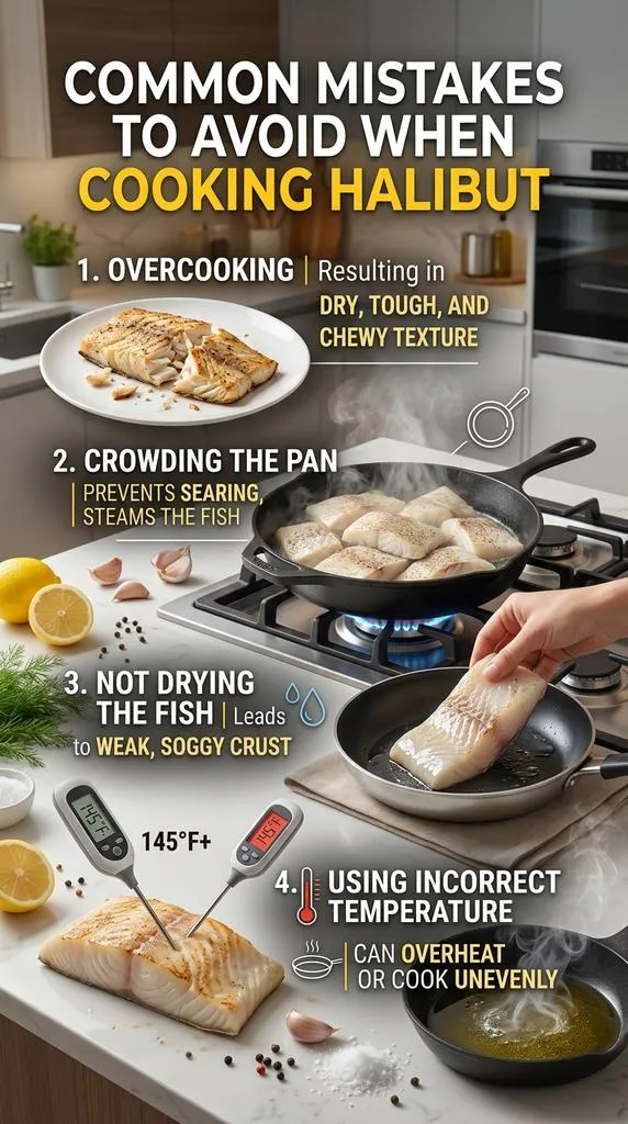 Common Mistakes To Avoid When Cooking Halibut