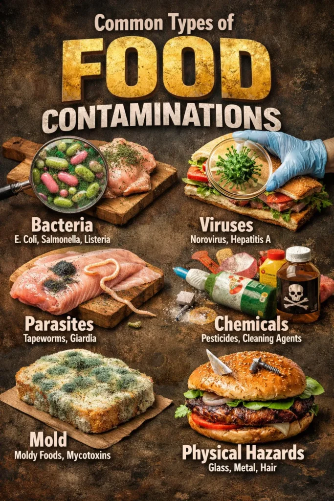 Common Types Of Food Contaminations Food Contaminations Is Best Prevented