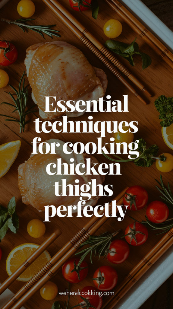 Cooking Chicken Thighs