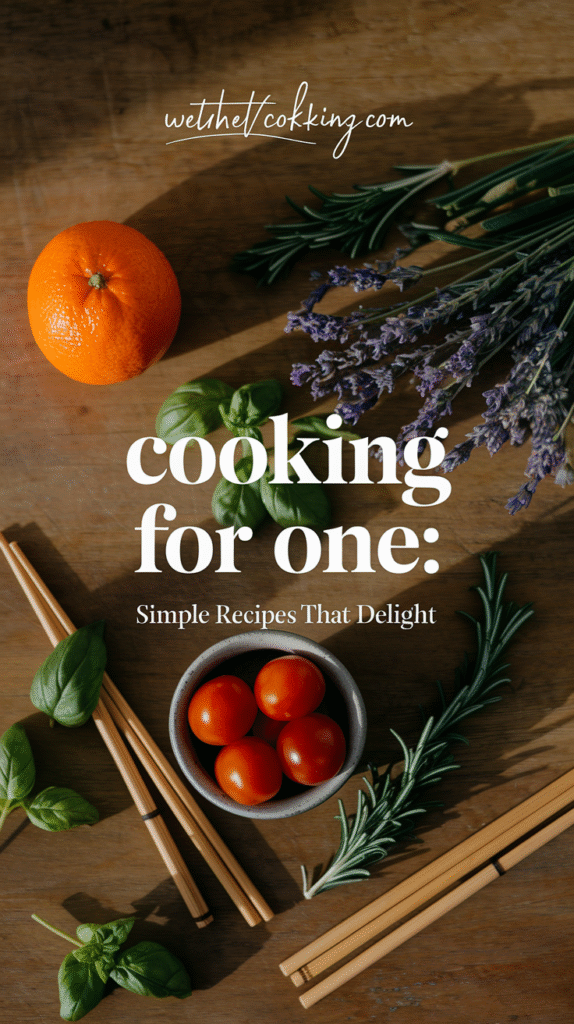 Cooking For One