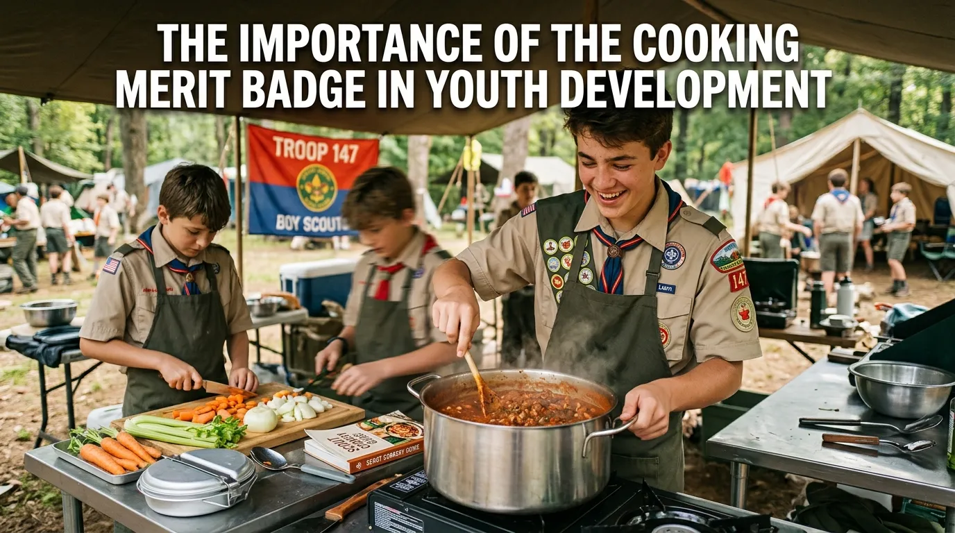 The Importance of the Cooking Merit Badge in Youth Development