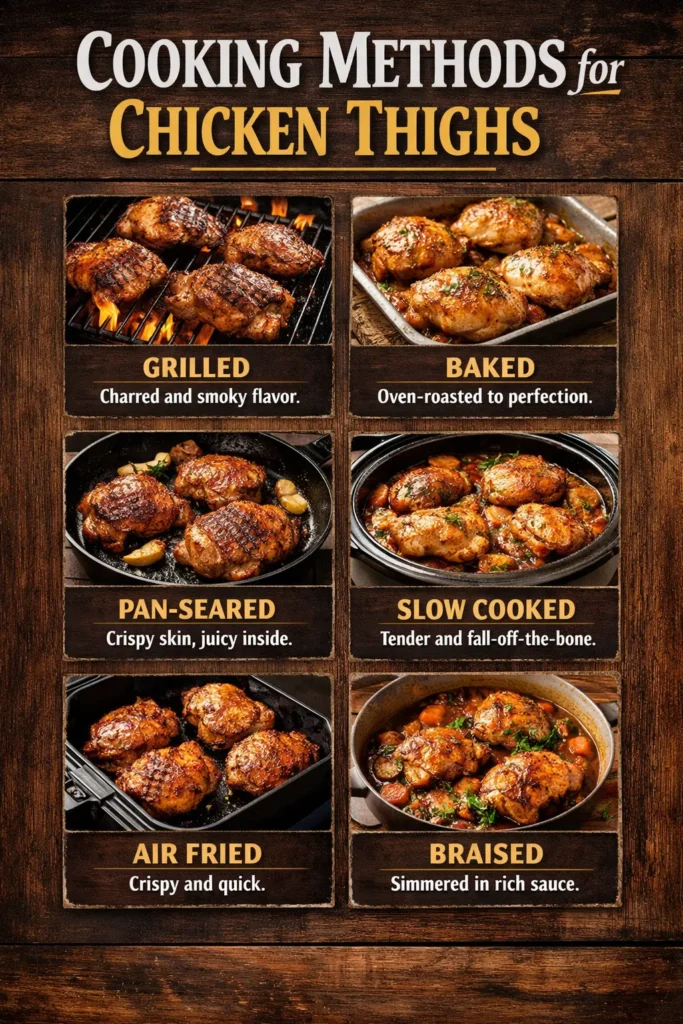 Cooking Methods For Chicken Thighs