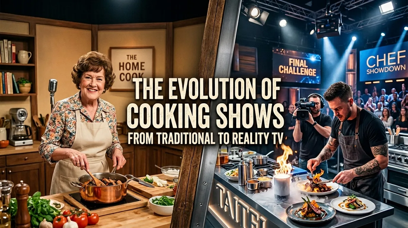 The Evolution of Cooking Shows: From Traditional to Reality TV