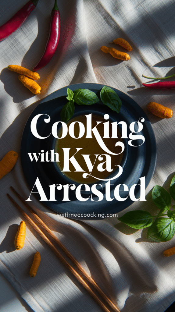 Cooking With Kya Arrested