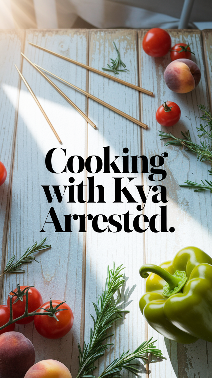 Cooking With Kya Arrested