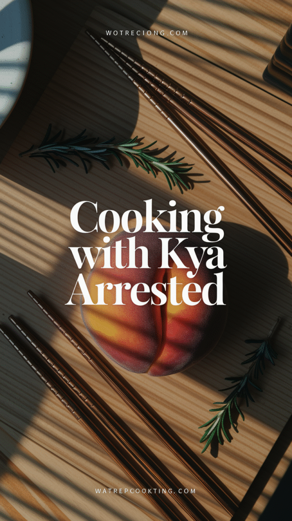 Cooking With Kya Arrested
