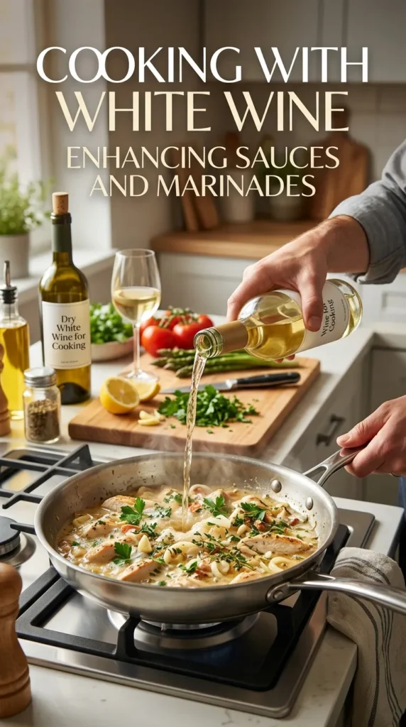 Cooking With White Wine Enhancing Sauces And Marinades