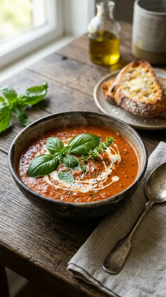 Creamy Tomato Basil Soup
