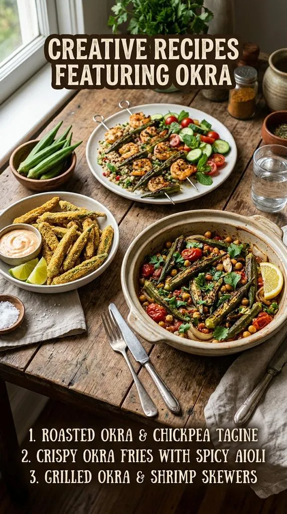 Creative Recipes Featuring Okra
