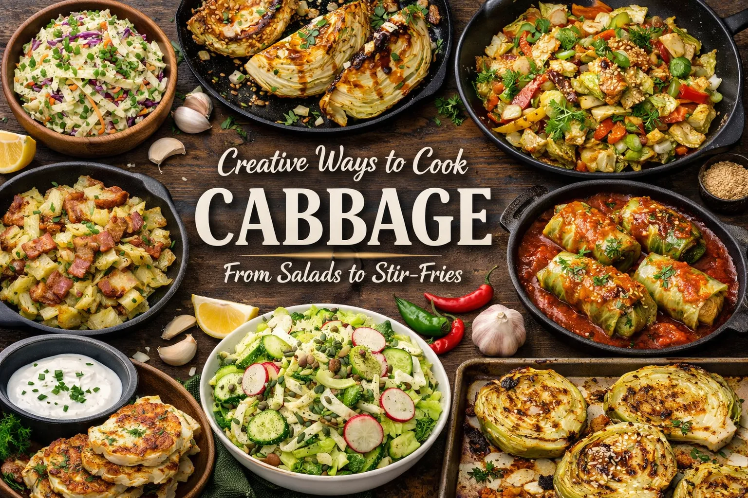 Creative Ways To Cook Cabbage From Salads To Stir Fries