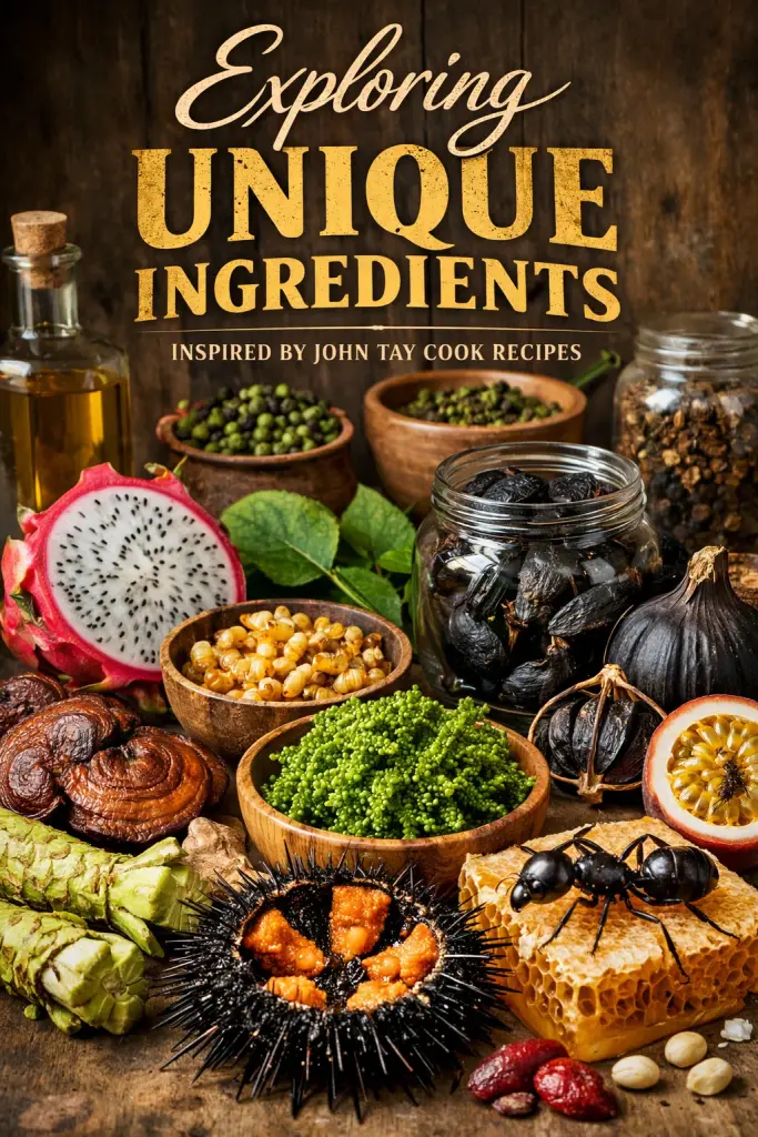 Culinary Treasures On A Rustic Table johntay-cook