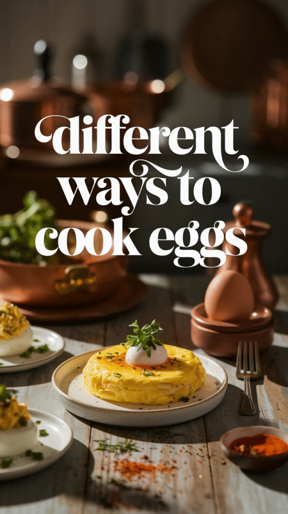 Different Ways To Cook Eggs