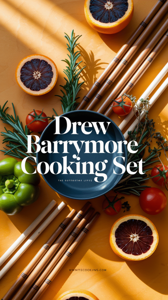 Drew Barrymore Cooking Set