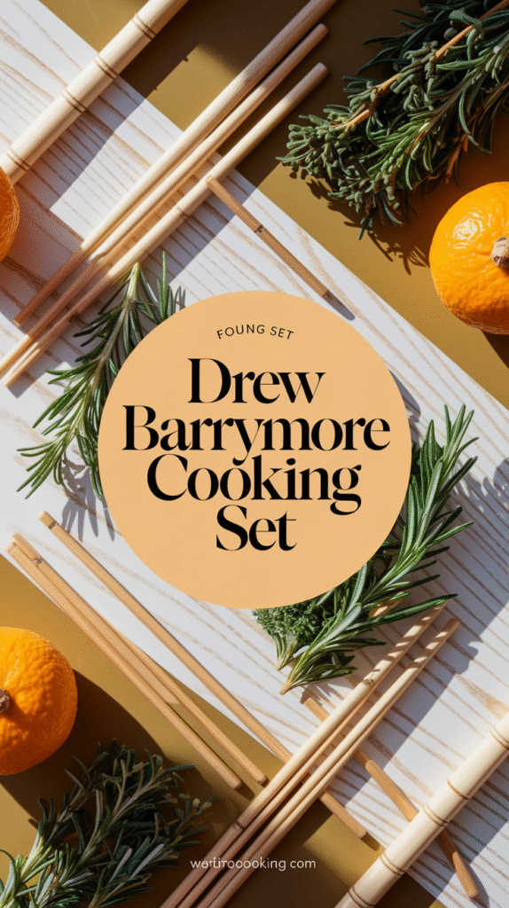 Drew Barrymore Cooking Set