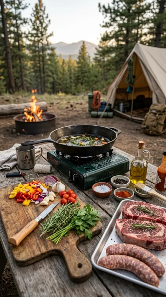 Essential Ingredients For Outdoor Cooking