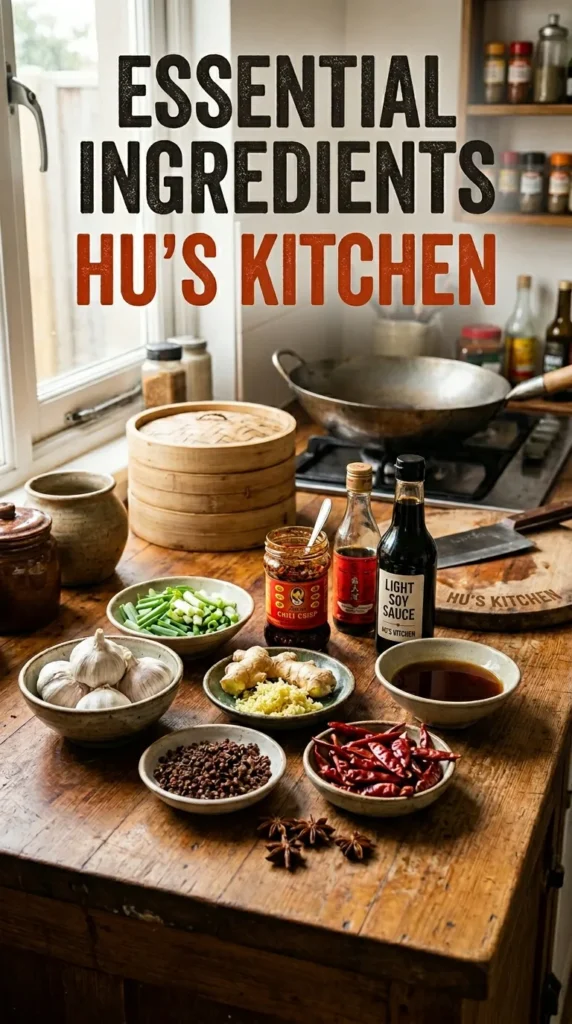 Essential Ingredients In Hus Kitchen