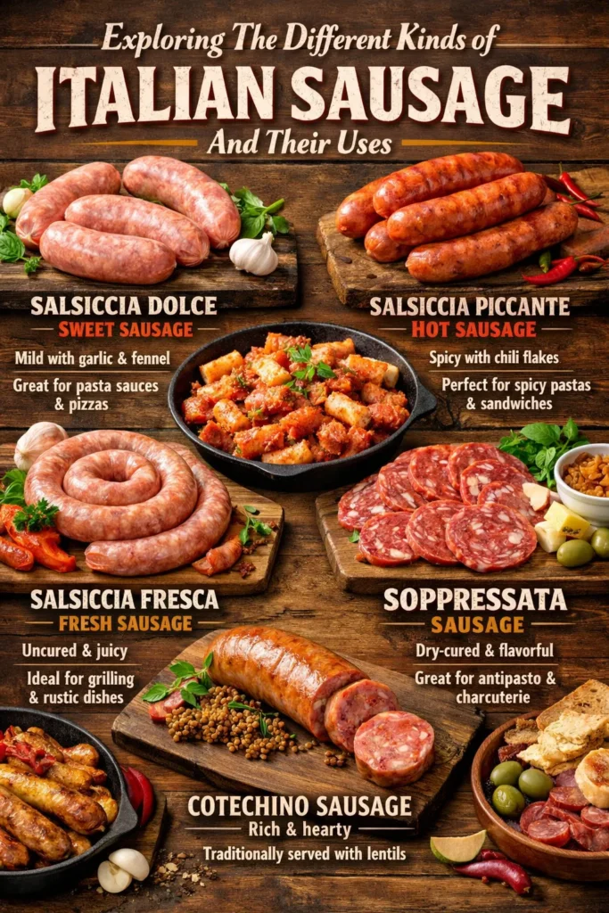 Exploring Italian Sausage Varieties And Dishes