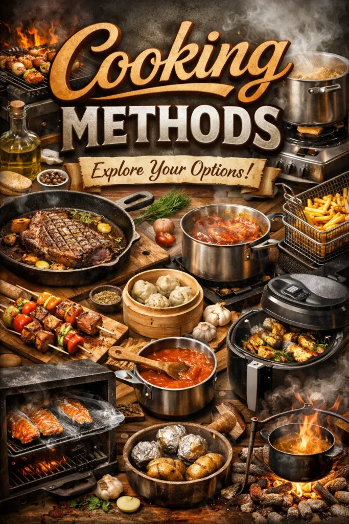 Exploring Diverse Cooking Techniques