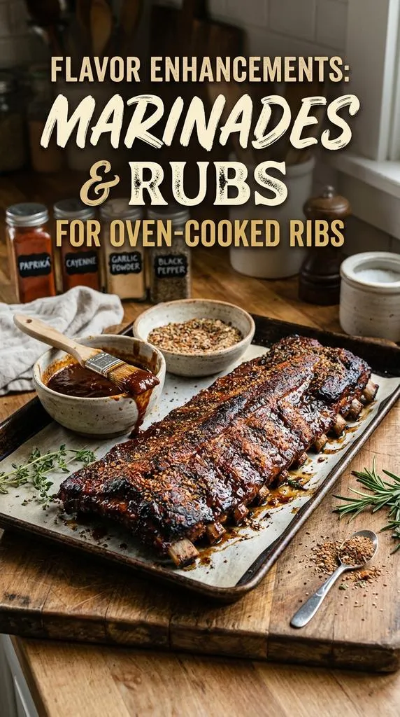 Flavor Enhancements Marinades And Rubs For Oven Cooked Ribs