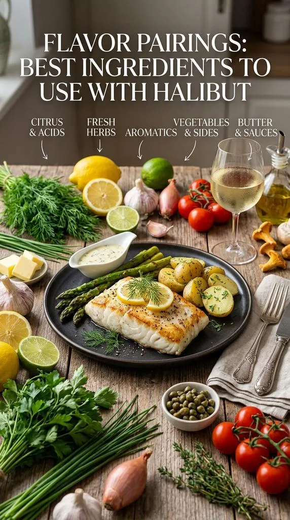 Flavor Pairings Best Ingredients To Use With Halibut