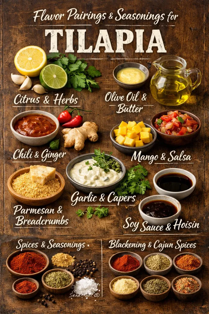 Flavor Pairings And Seasonings For Tilapia