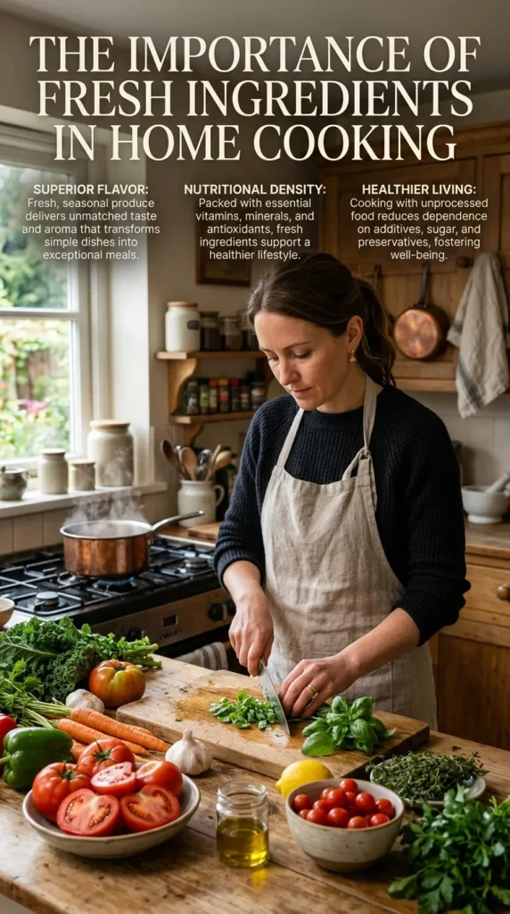 Fresh Ingredients In Home Cooking Cbe82f9395