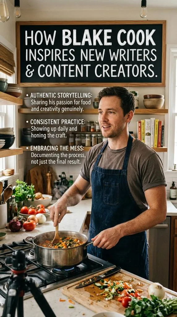 How Blake Cook Inspires New Writers And Content Creators