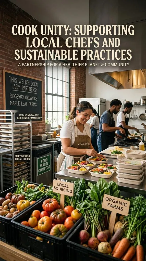 How Cook Unity Supports Local Chefs And Sustainable Practices