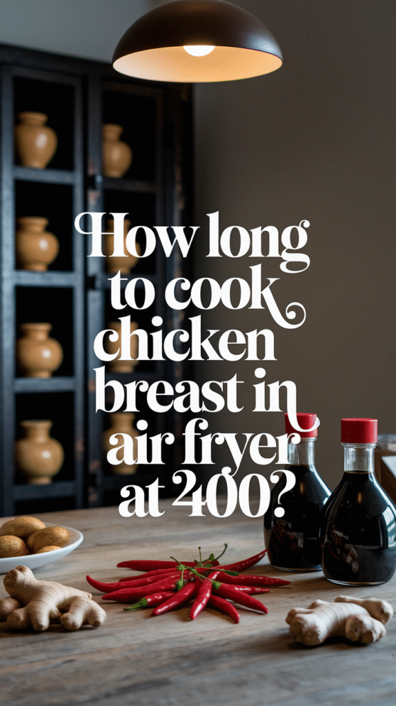 How Long To Cook Chicken Breast In Air Fryer At 400