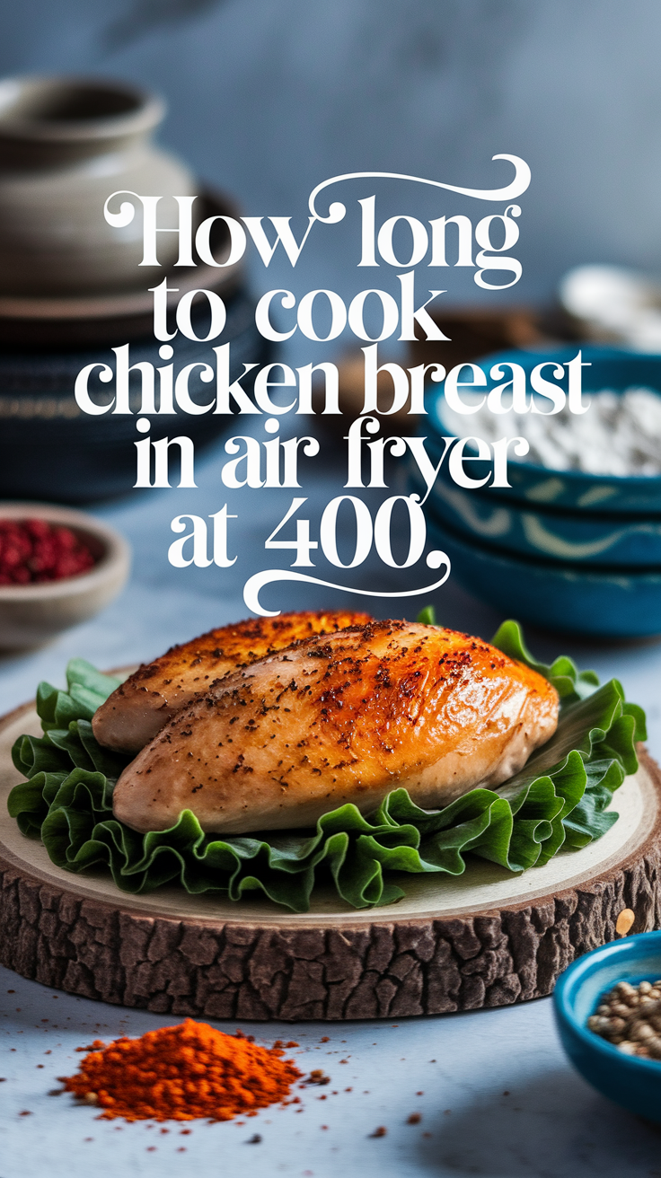 How Long To Cook Chicken Breast In Air Fryer At 400