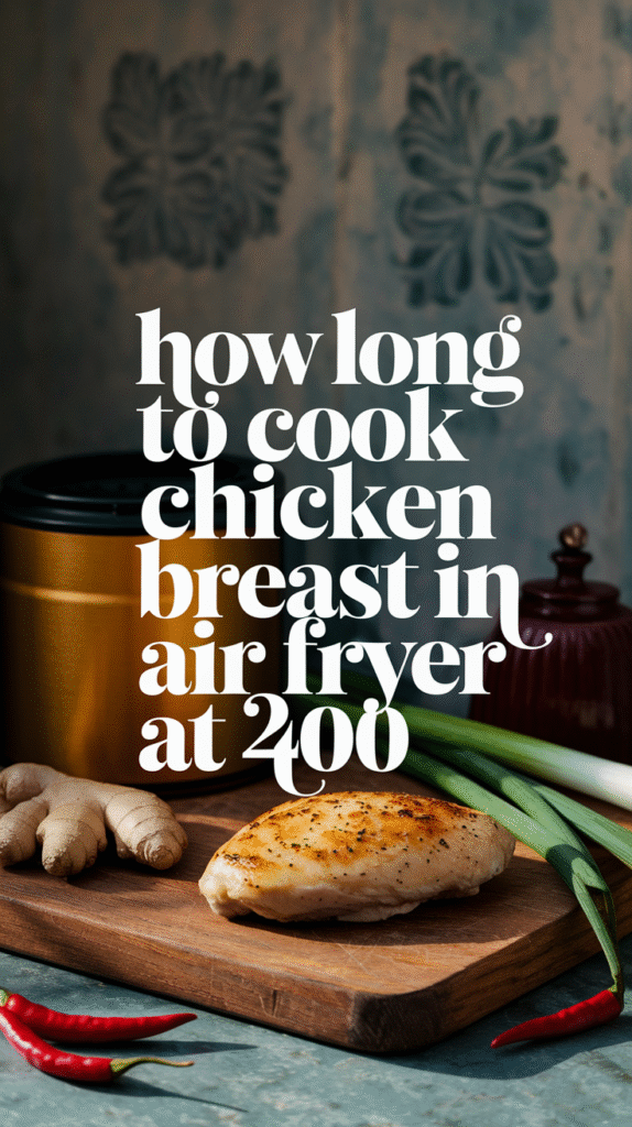 How Long To Cook Chicken Breast In Air Fryer At 400