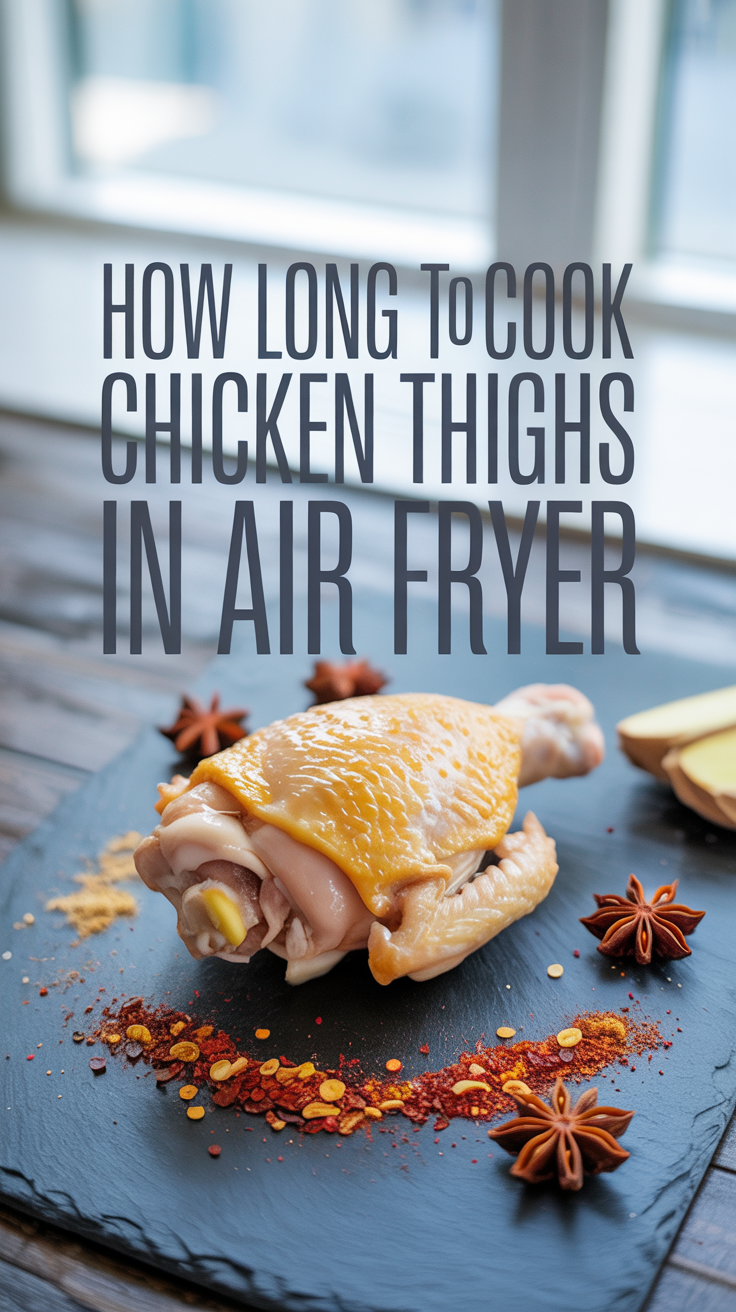 How Long To Cook Chicken Thighs In Air Fryer