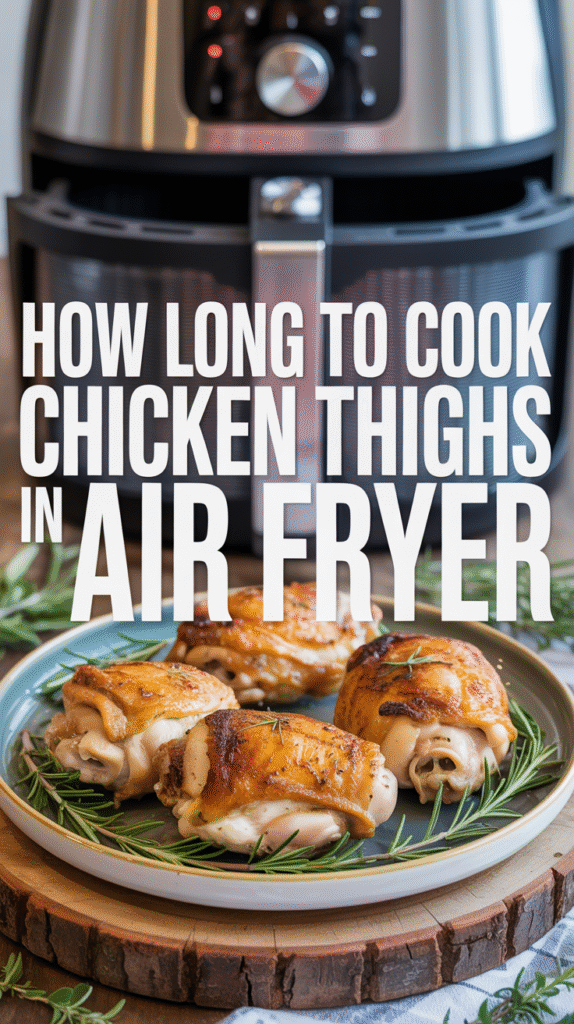 How Long To Cook Chicken Thighs In Air Fryer