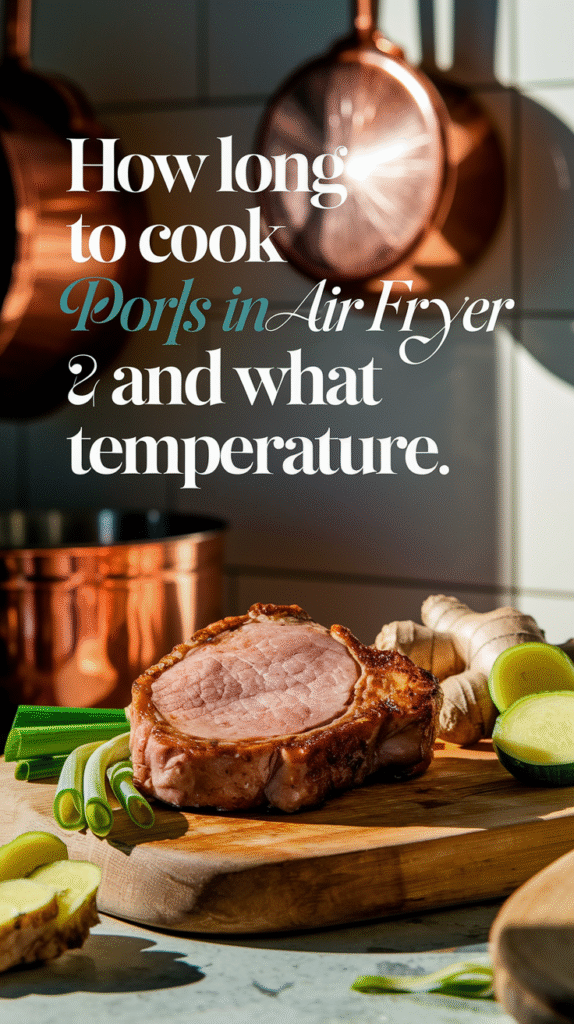 How Long To Cook Pork Chops In Air Fryer And What Temperature