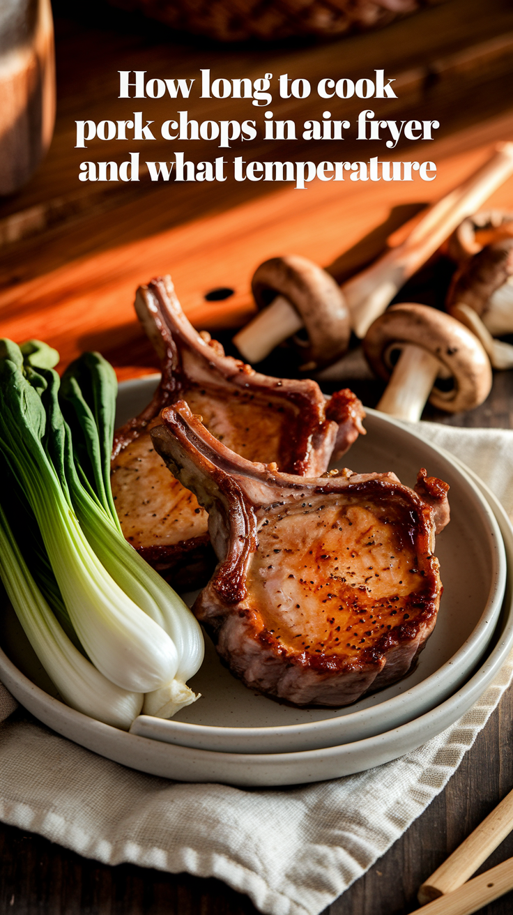 How Long To Cook Pork Chops In Air Fryer And What Temperature