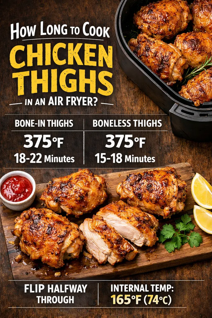 How Long To Cook Chicken Thighs In An Air Fryer