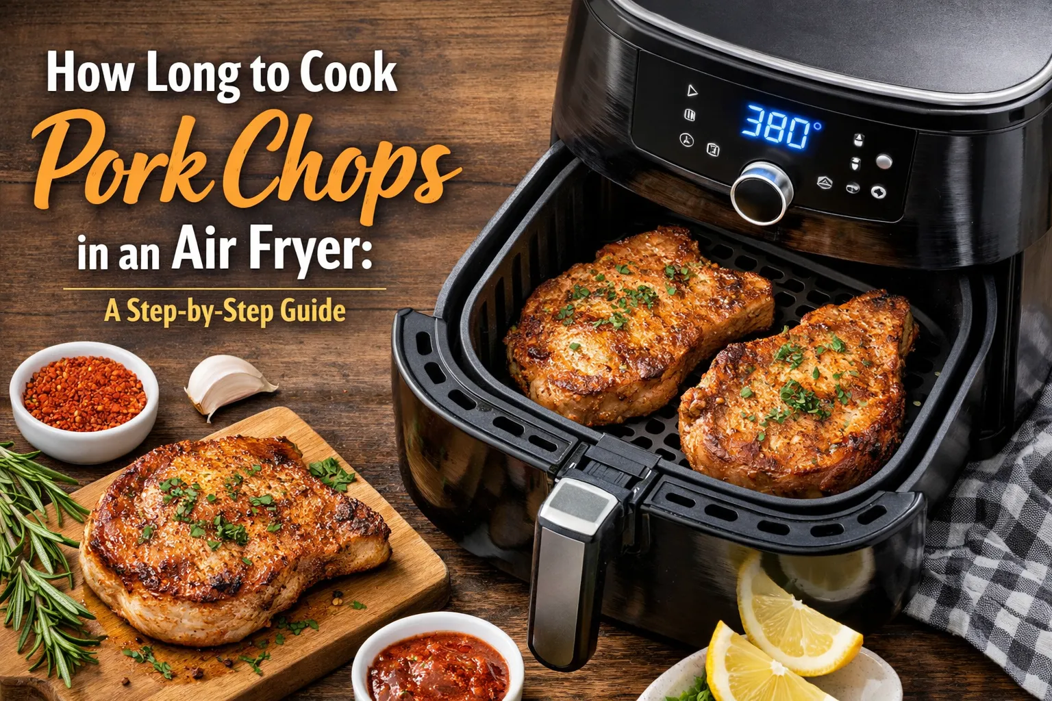 How Long To Cook Pork Chops In An Air Fryer