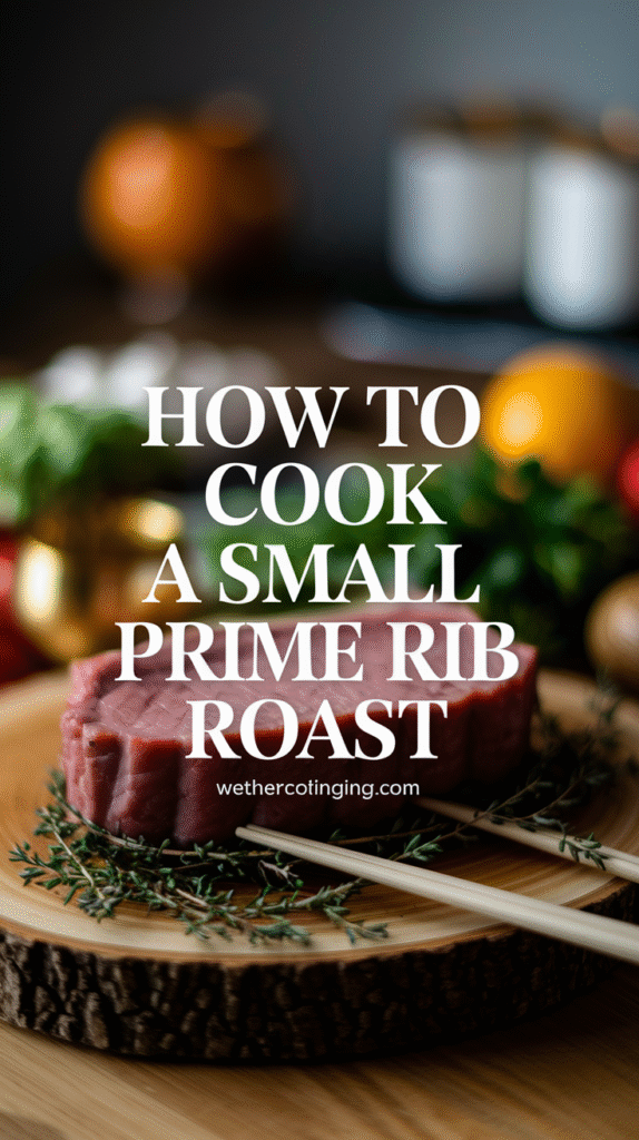 How To Cook A Small Prime Rib Roast