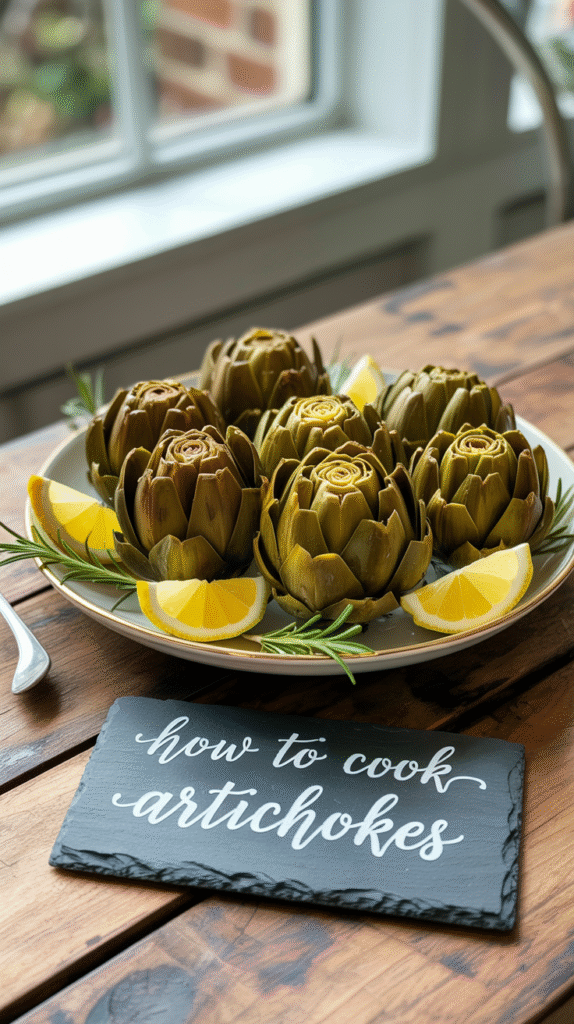 How To Cook Artichokes