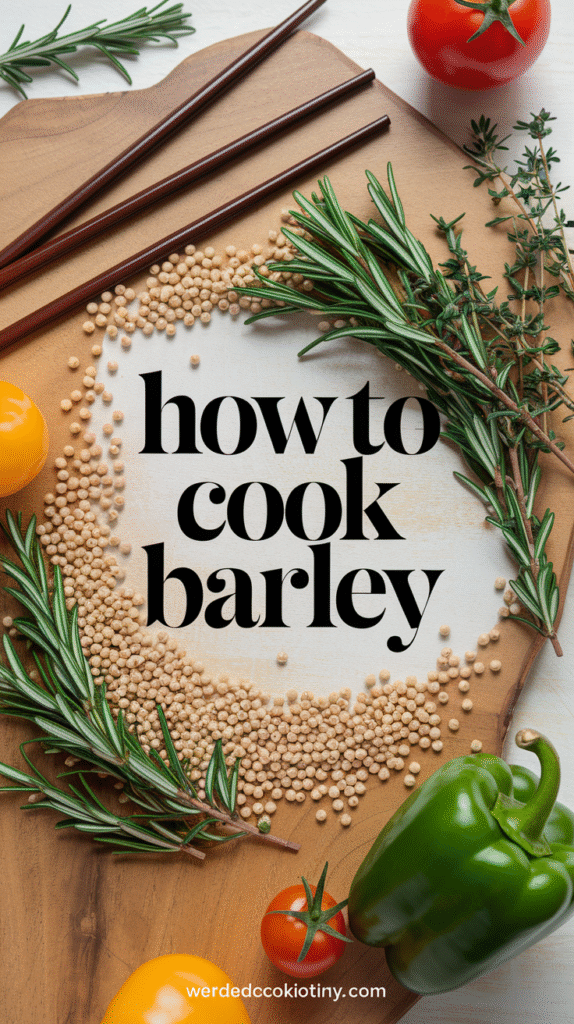How To Cook Barley