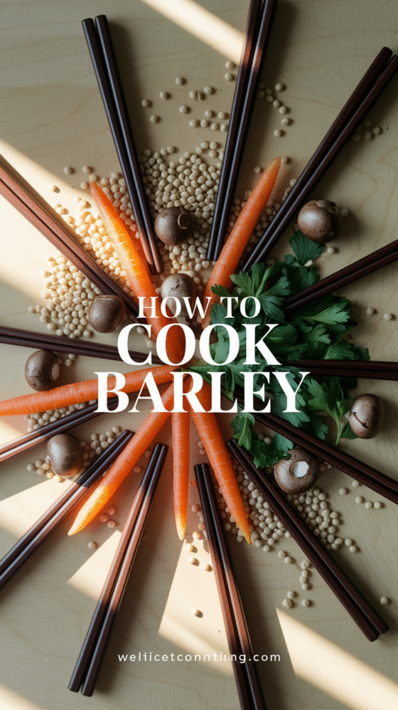 How To Cook Barley