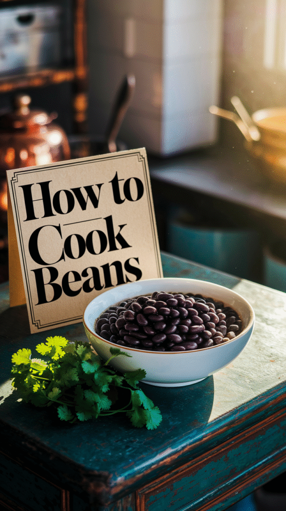How To Cook Beans