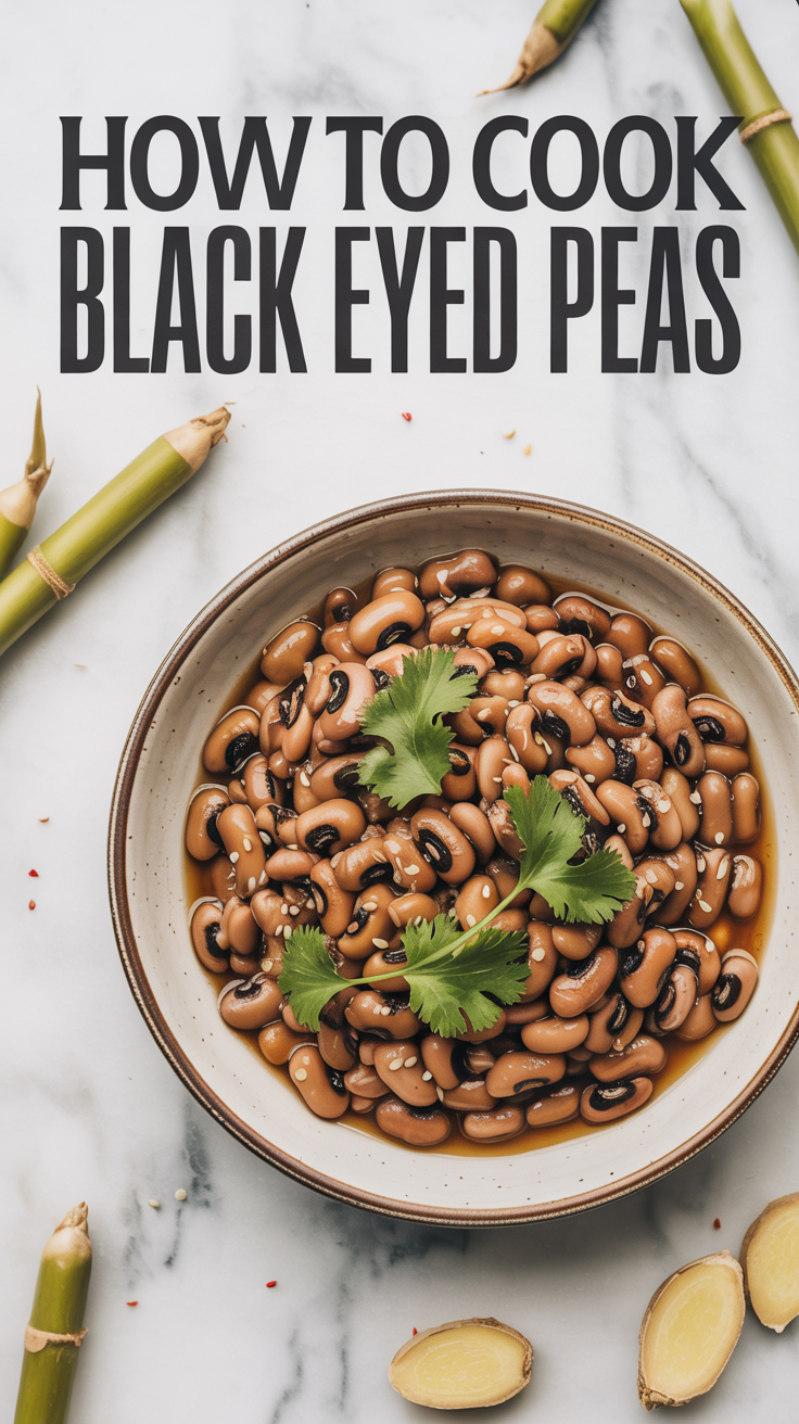 How To Cook Black Eyed Peas